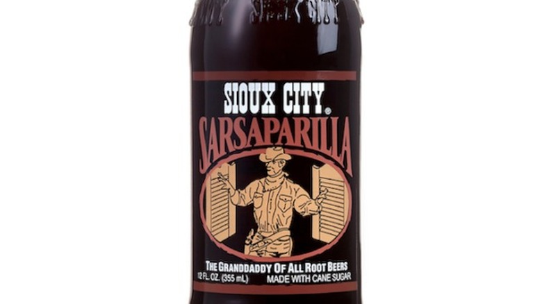 Bottle of Sioux City Sarsaparilla