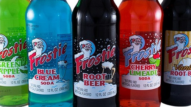 Assorted Frostie sodas