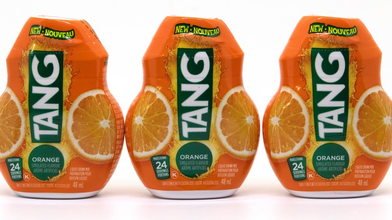Three packages of Tang mix