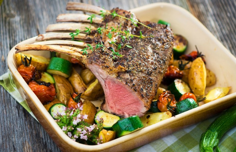 Herbed Rack of Lamb