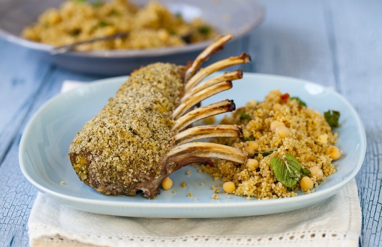 Pine Nut- and Rosemary-Crusted Lamb