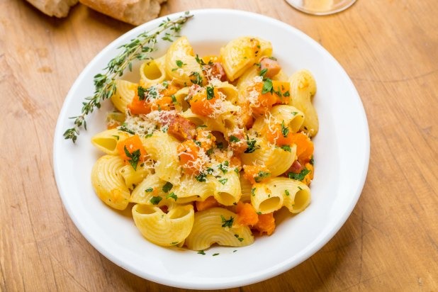 Baked Pasta with Butternut Squash and Ricotta