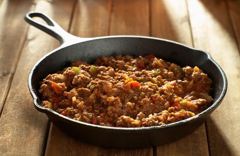 Sloppy Joe Biscuit Casserole 