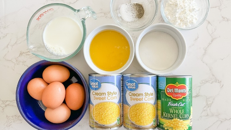 corn pudding ingredients