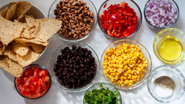 ingredients for cowboy caviar