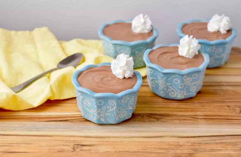 Dark Chocolate Pudding 