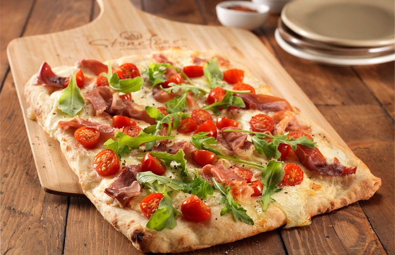 Prosciutto and Arugula Pizza