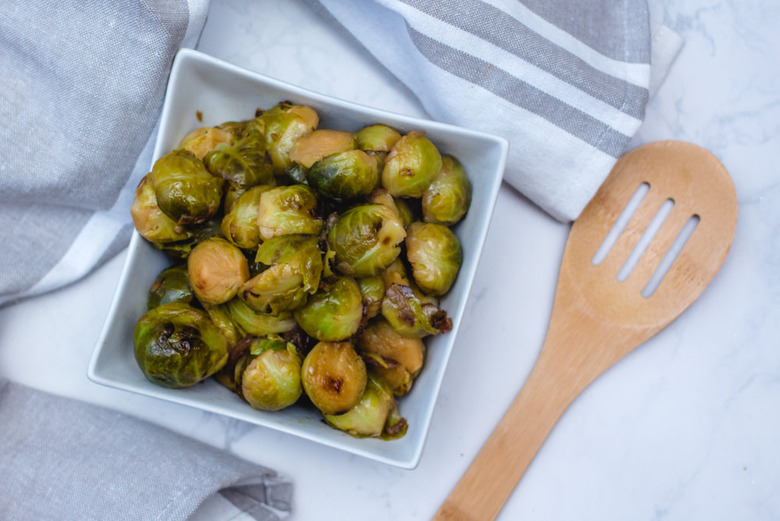 Instant Pot Roasted Brussels Sprouts