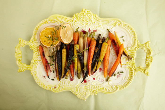 Citrus Glazed Roasted Carrots