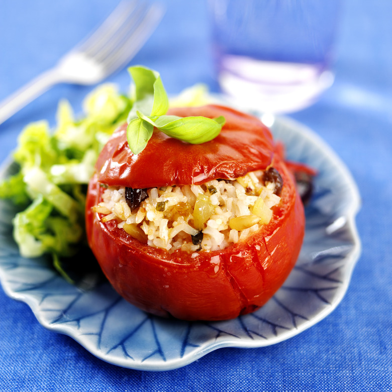 Mediterranean Stuffed Tomatoes