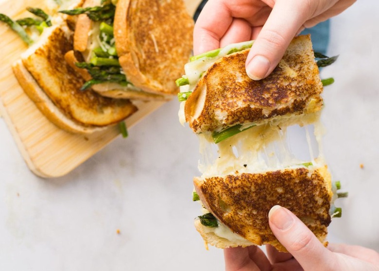 Asparagus Grilled Cheese