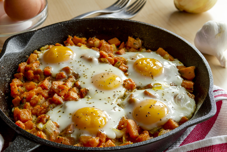 Lazy Sweet Potato Hash