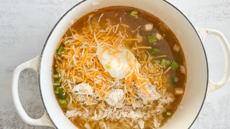 white chili in pot