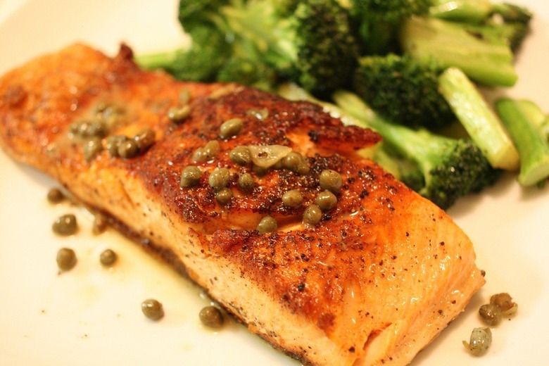 Salmon with Capers