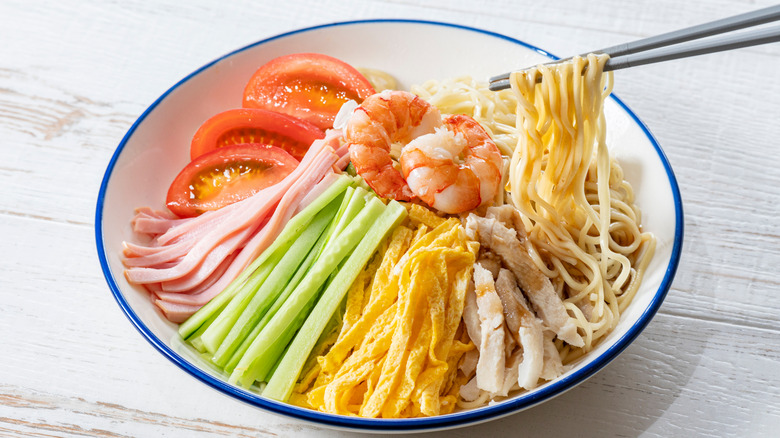 Chinese-style cold noodles