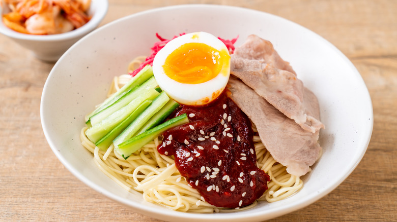 Korean-style cold noodles