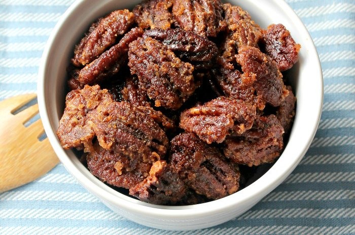 Honey and Spice Glazed Pecans