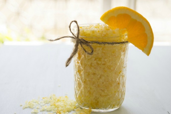 DIY Citrus Body Scrub