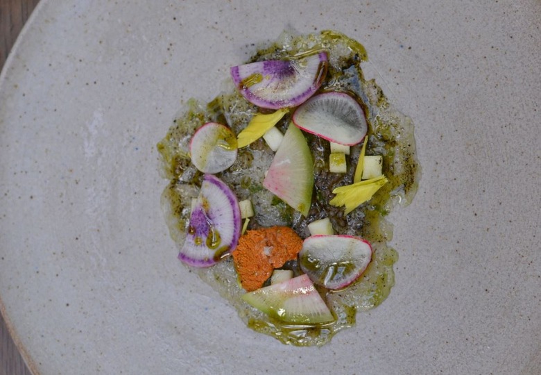 Boka: Marinated Fluke