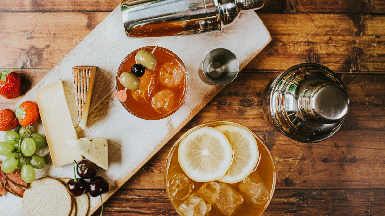 Elevate Your Snack Plate Meal With These Easy Mixed Drinks