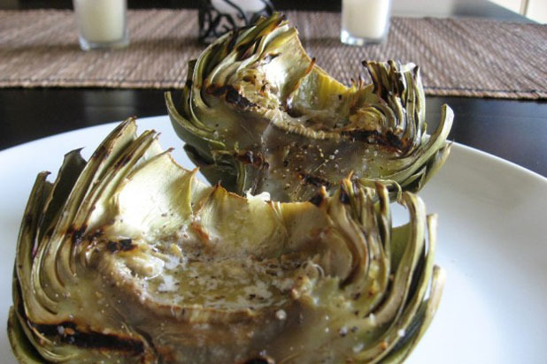 Grilled Artichokes