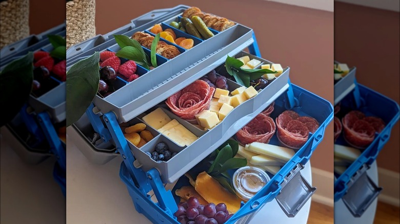 Charcuterie tackle box