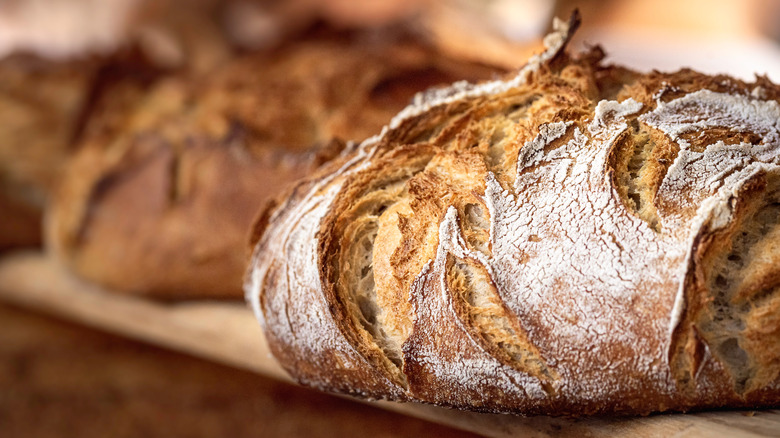 rustic sourdough bread 