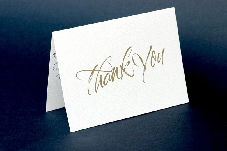 How to Write a Thank You Note