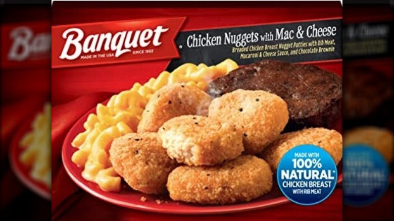 Banquet Chicken Nuggets and Mac