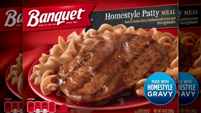 Banquet Homestyle Patty Meal