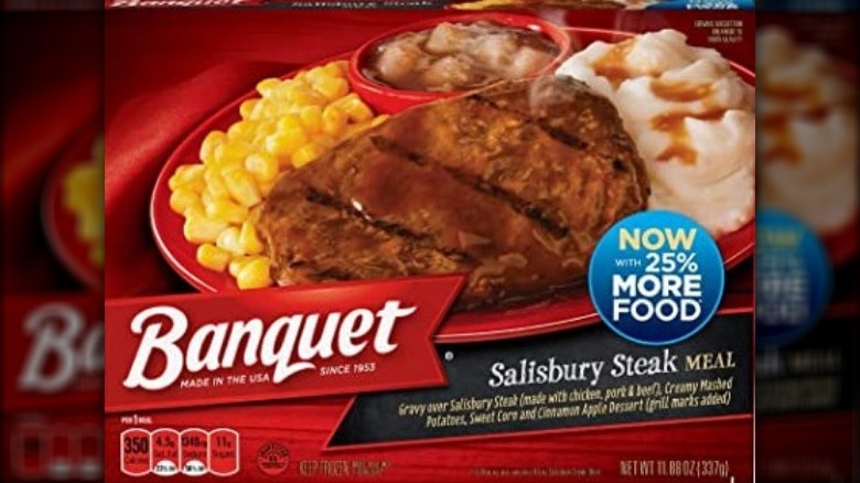 Banquet Salisbury Steak Meal