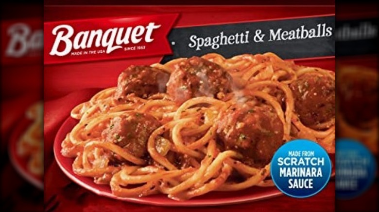 Banquet Spaghetti & Meatballs Meal