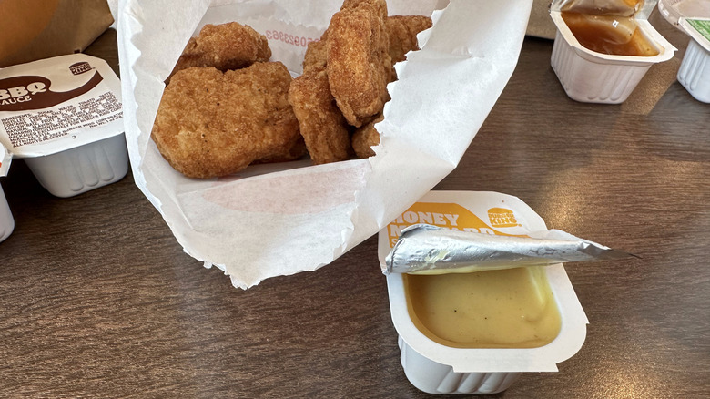 Burger King honey mustard nuggets