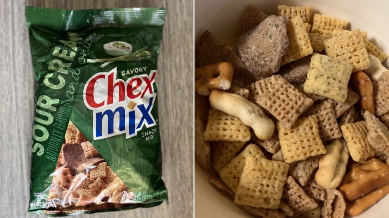 Sour Cream and Onion Chex Mix