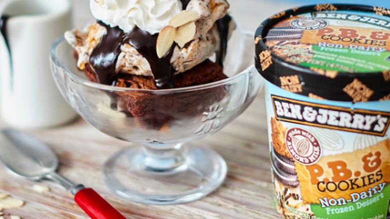 P.B. & Cookies ice cream sundae