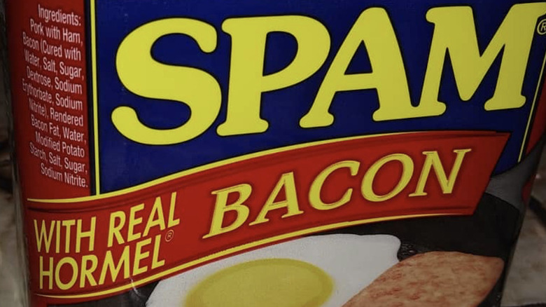 Can of Spam with Bacon