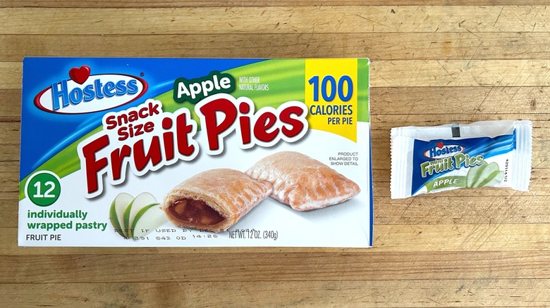 Box and package of Apple Fruit Pies