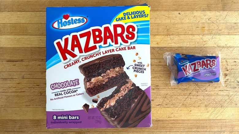 Box and package of Kazbars