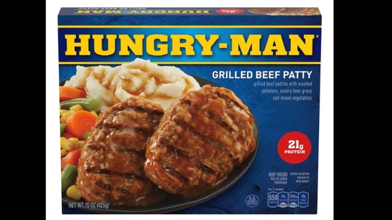 Hungry Man Grilled Beef Patty
