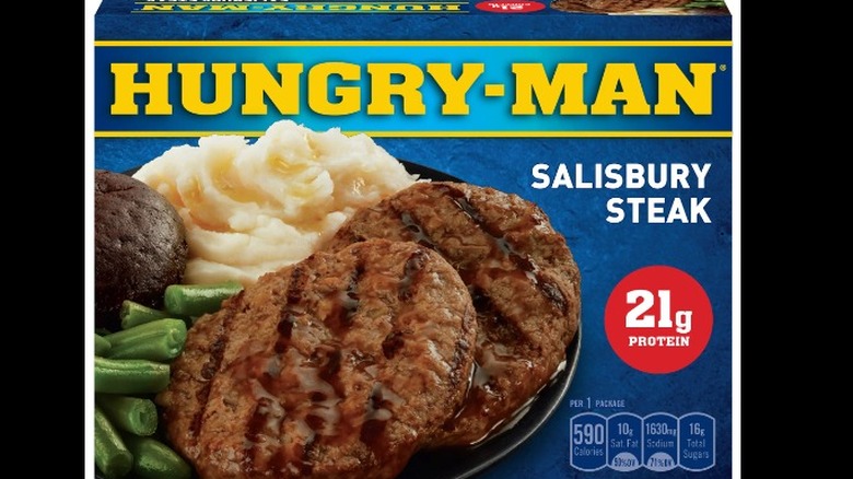 Salisbury steak hungry man