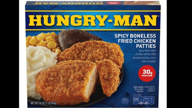 Hungry Man Fried Chicken Patties