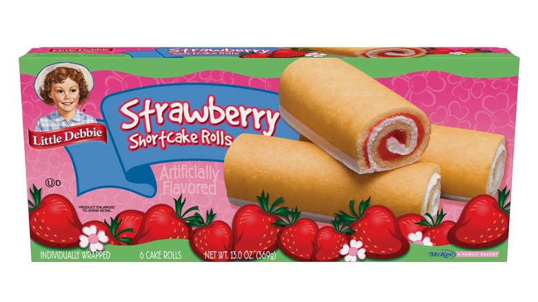 Strawberry Shortcake Rolls