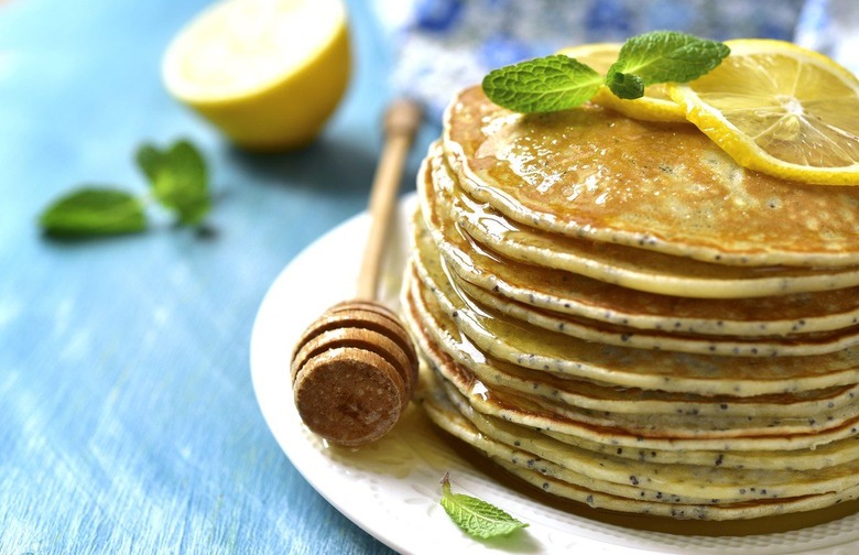 Lemon Poppy Seed Pancakes