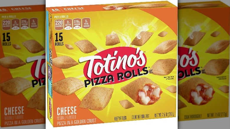 cheese Totino's pizza rolls