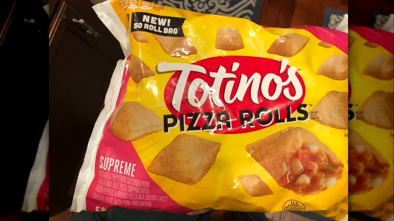 Supreme Totino's pizza rolls