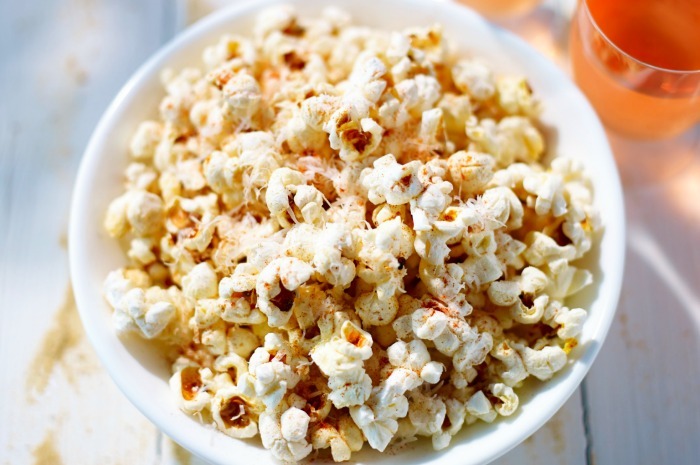 Garlic and Parmesan Popcorn