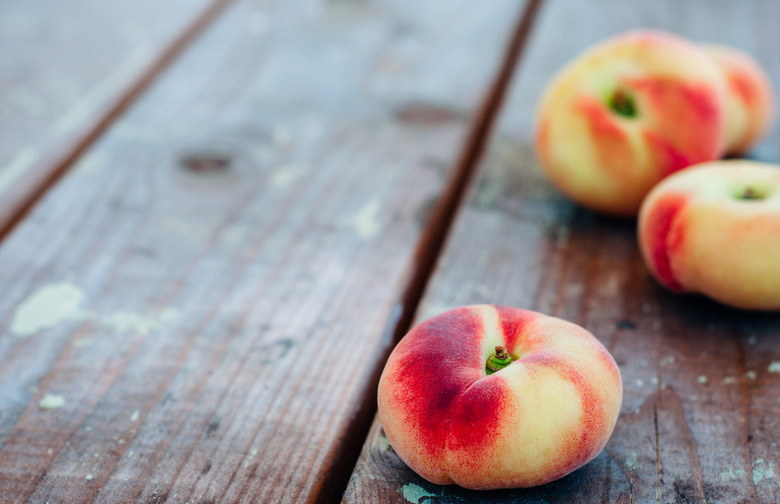 Campfire Roasted Caramel Peaches With Pecans