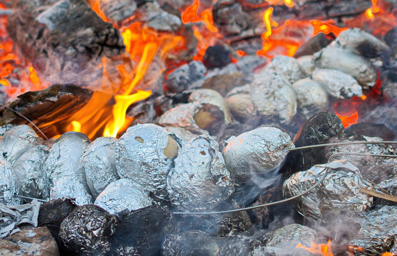 Loaded Campfire Potatoes