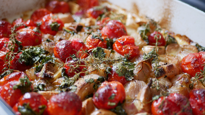 Ottolenghi baked tomatoes