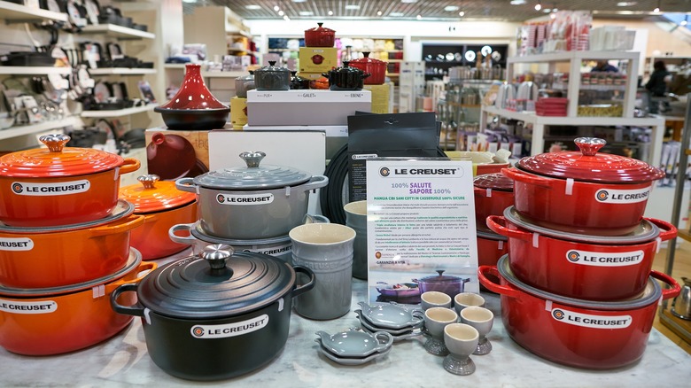 le creuset display